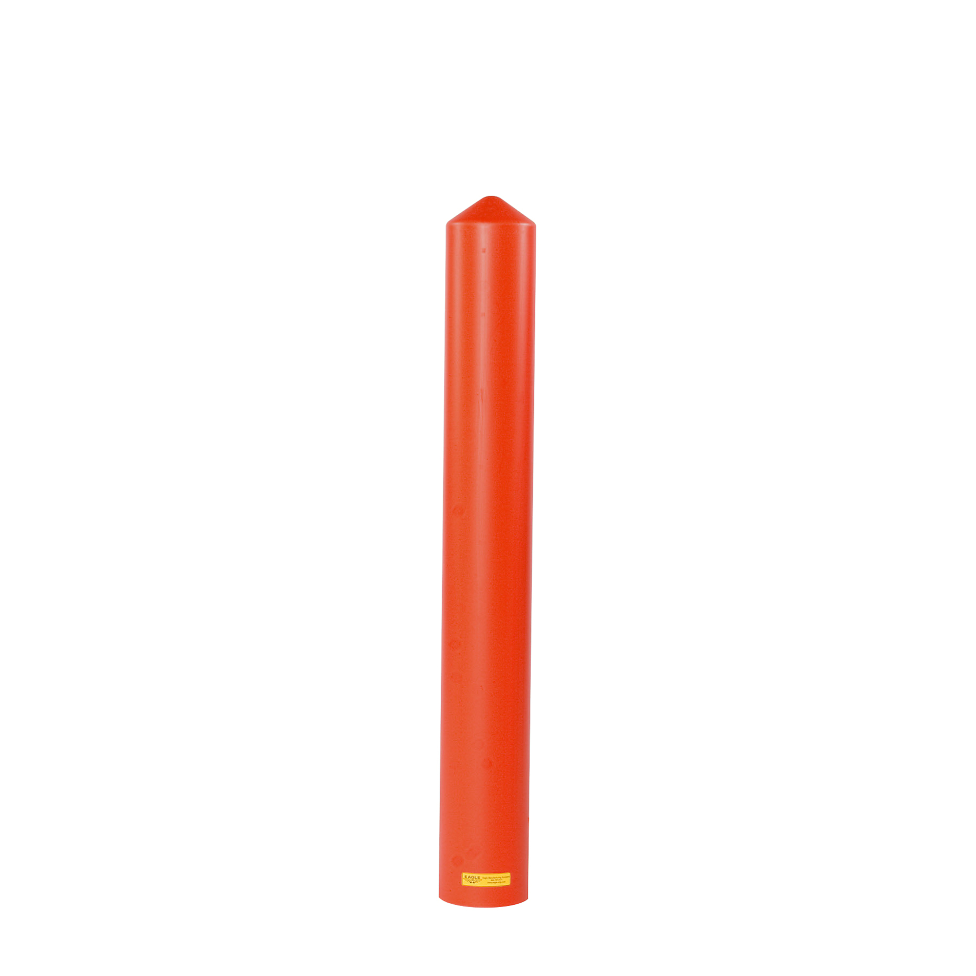 Eagle Smooth Bollard Cover — 4in. x 56in., Red, Model# 1735R